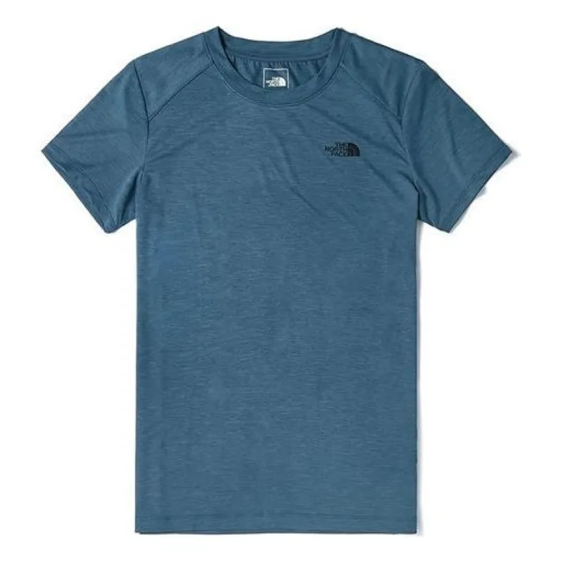 THE NORTH FACE Wander Short Sleeve T-Shirt 'Blue' 4NFK-HKW sold by KicksCrew