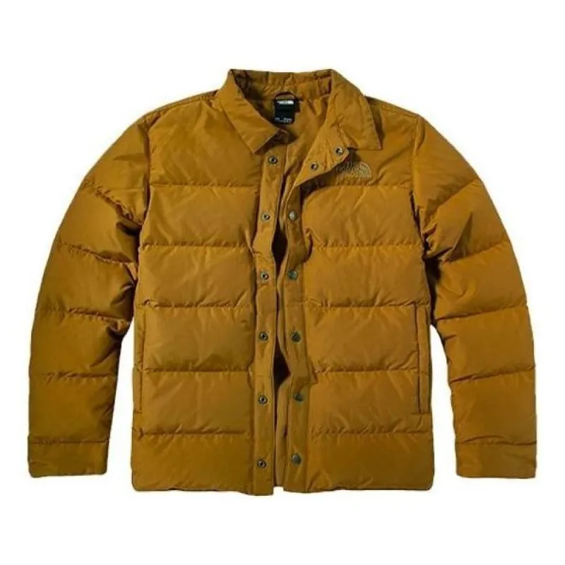 THE NORTH FACE Snow Down Mid Layer Jacket 'Brown' 4NBJ-173 sold by KicksCrew
