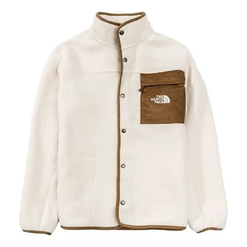 THE NORTH FACE Fleece Winter Jacket 'White' 4NB8-11P sold by KicksCrew