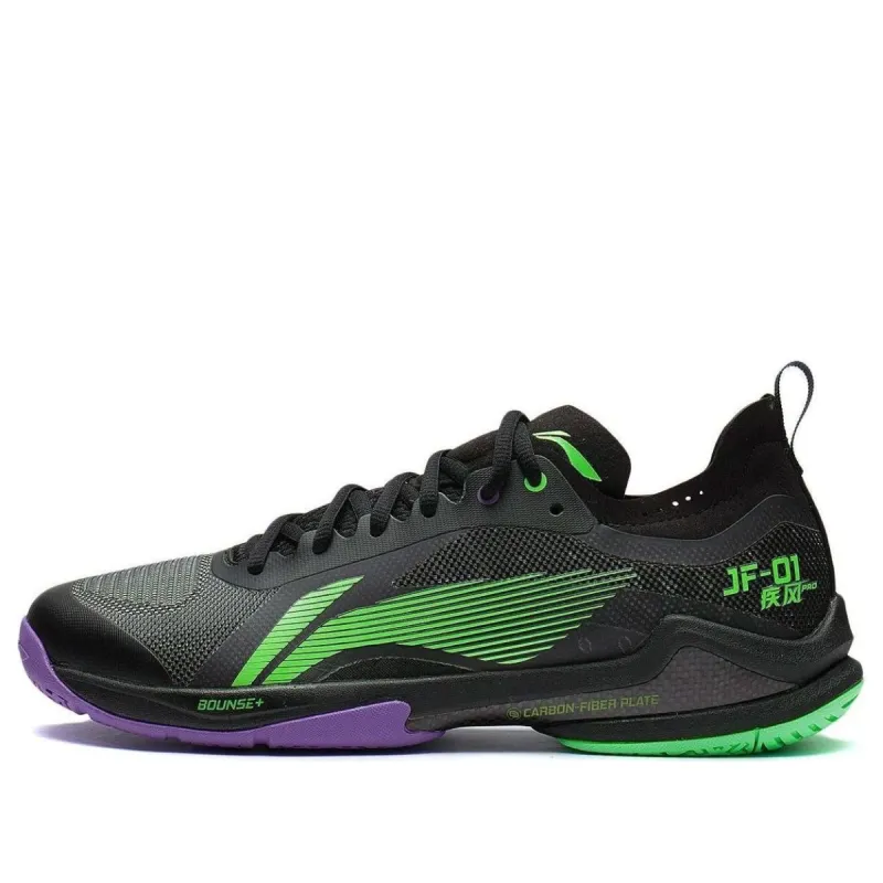 Li-Ning Blast Pro 'Black Green Purple' AYAS012-5 sold by KicksCrew