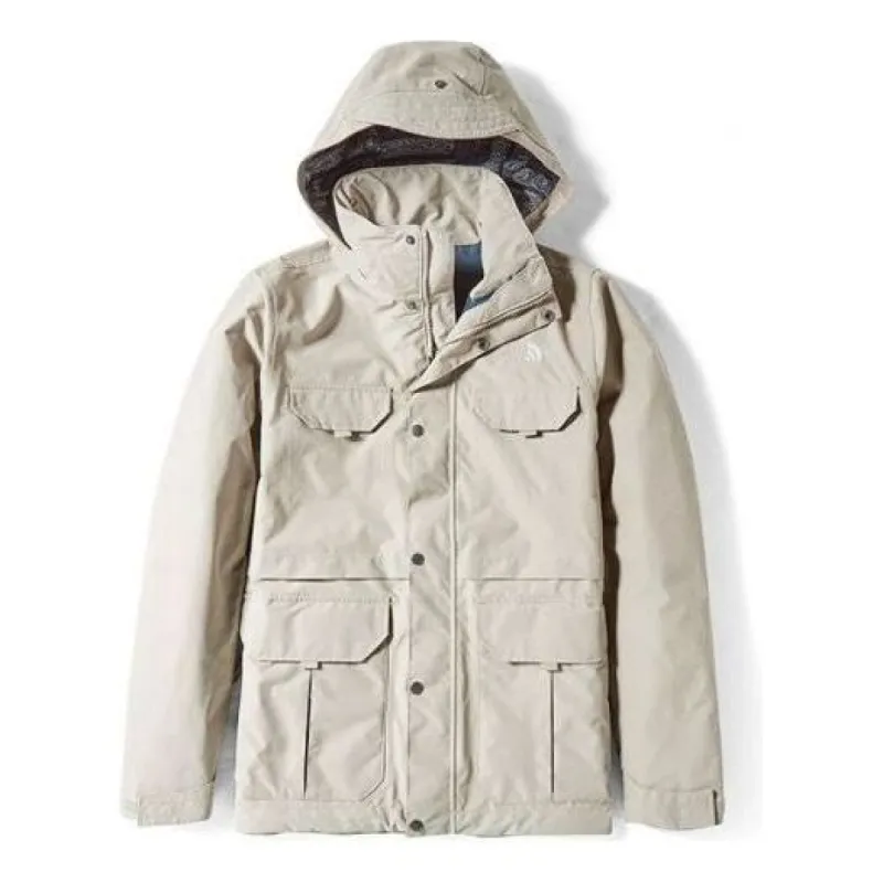 THE NORTH FACE Mountain Parka Jacket 'Beige' 4979-ZBV sold by KicksCrew