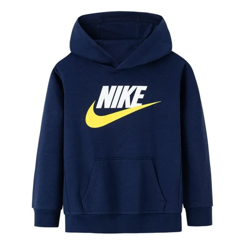 (PS) Nike Logo Hoodie 'Dark Blue' NY2312079PS-003 sold by KicksCrew