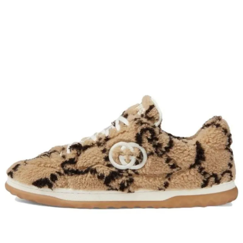 Gucci Mac80 sneaker 'Interlocking G embroidery - Beige Ebony' 760429-FACKA-9743 sold by KicksCrew