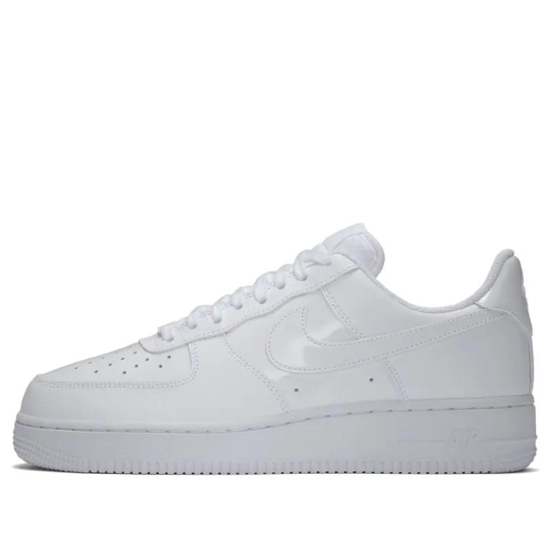 (WMNS) Nike Air Force 1 Low 07 'Patent White' AH0287-100 sold by KicksCrew