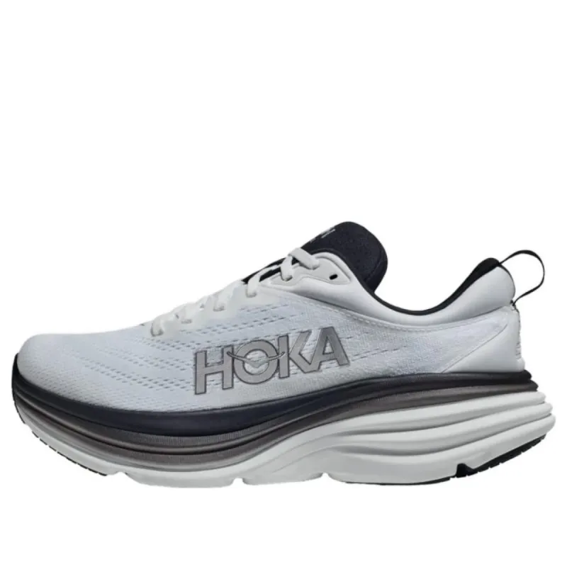 HOKA ONE ONE Bondi 8 'White Black' 1123202-WBLC sold by KicksCrew