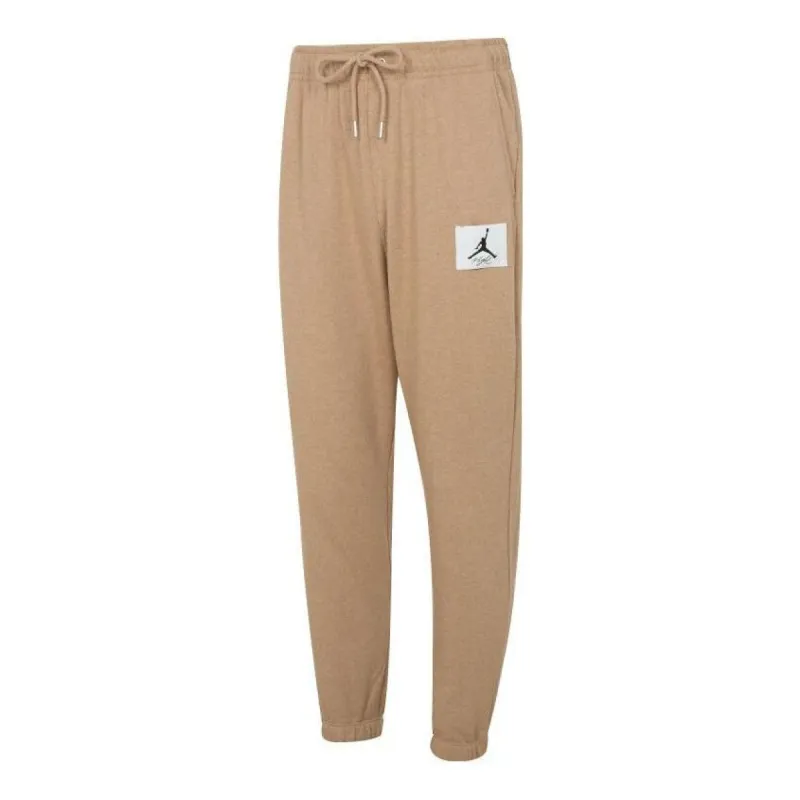 Air Jordan Fleece Essential Lounge Pants 'khaki' DQ7469-201 sold by KicksCrew