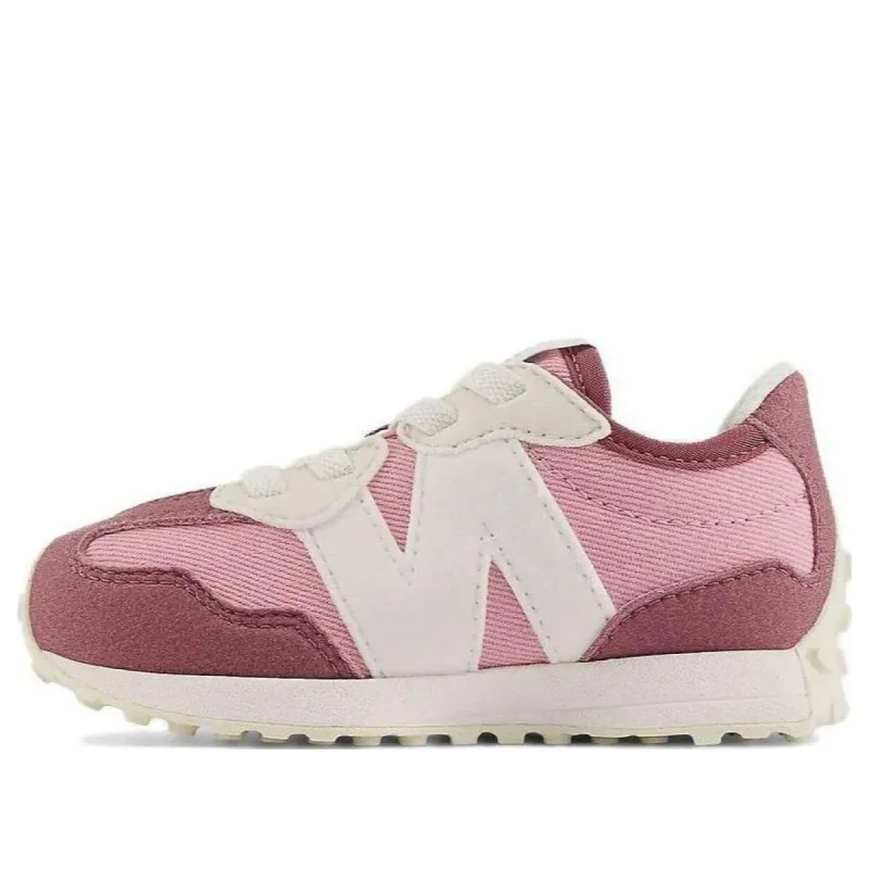 (TD) New Balance 327 Bungee Lace 'Washed Burgundy Hazy Rose' IH327DK sold by KicksCrew