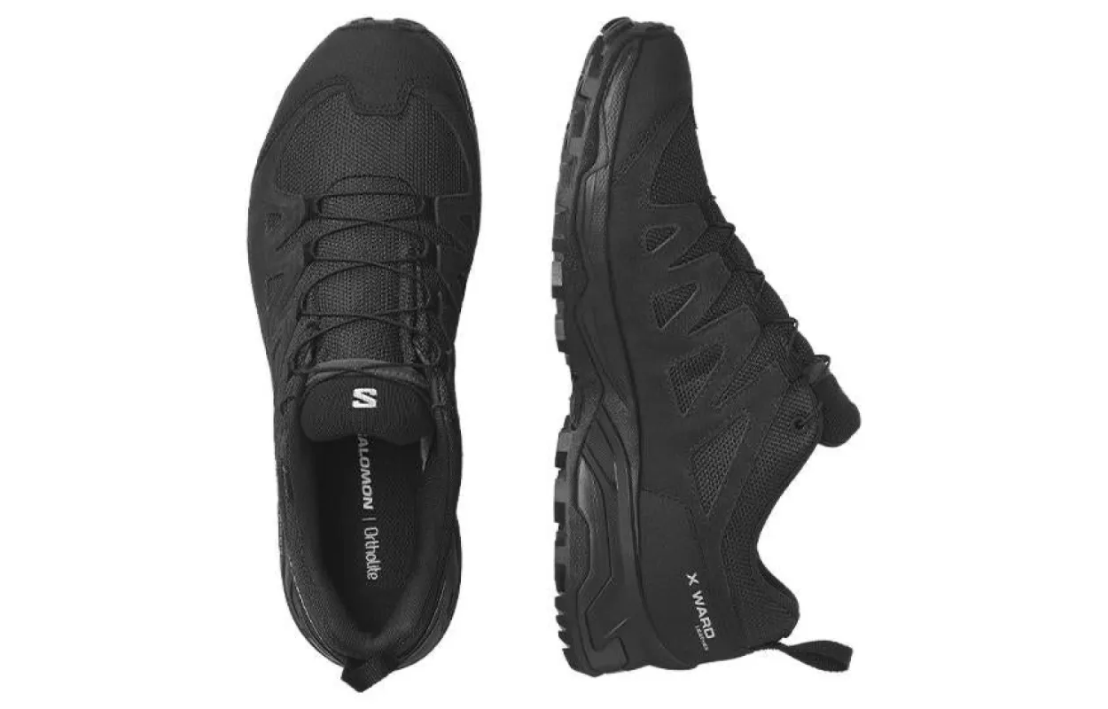 SALOMON X Ward Leather GTX 'Black' 471823 sold by KicksCrew