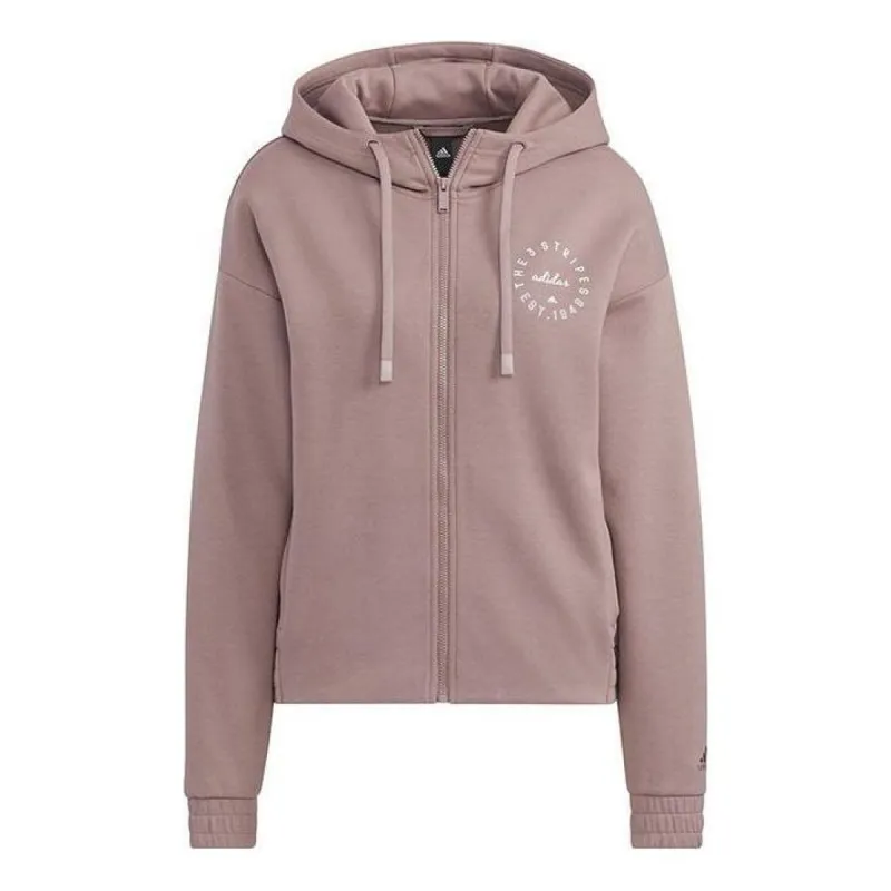 (WMNS) adidas Sport Performance Hoodie 'Pink' HZ7034 sold by KicksCrew