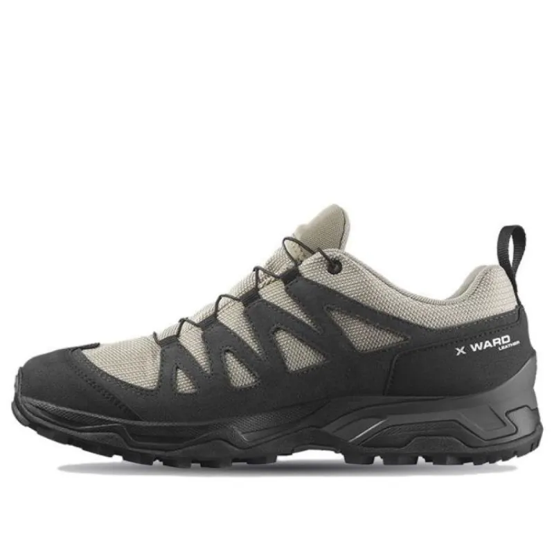 SALOMON X Ward Leather GTX 'Khaki' 471821 sold by KicksCrew