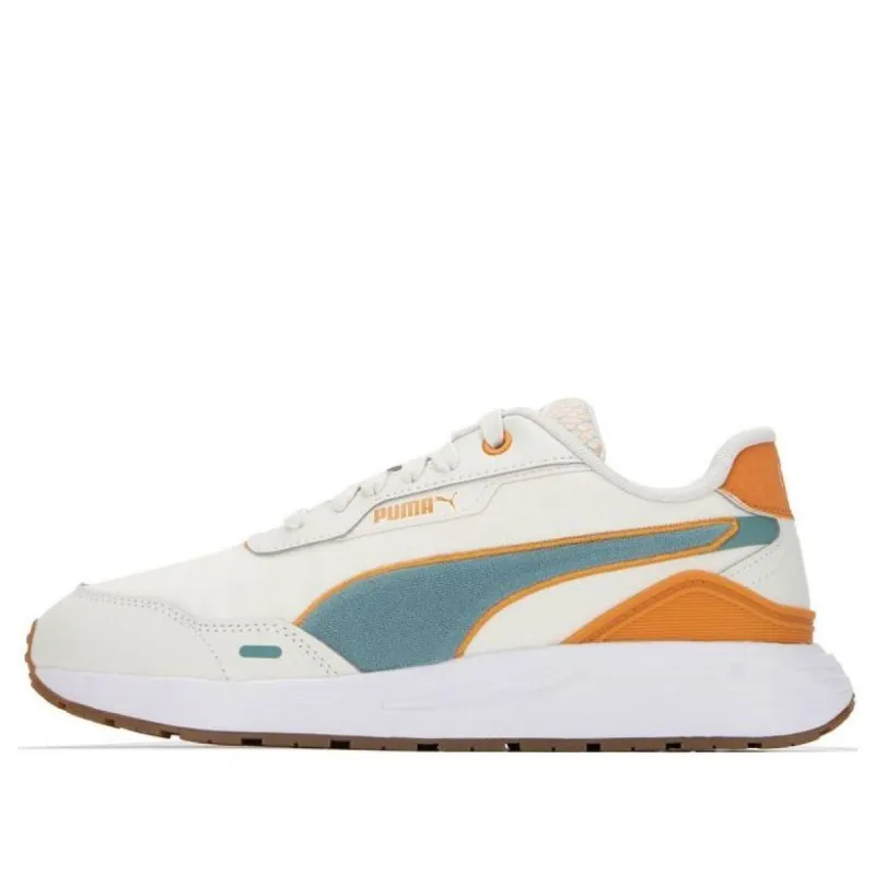 PUMA Runtamed Plus Retro Prep 'White Blue Orange' 389237-02 sold by KicksCrew