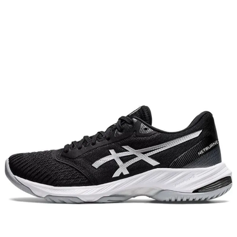 (WMNS) ASICS Netburner Ballistic FF 3 'Black Pure Silver' 1052A069-001 sold by KicksCrew