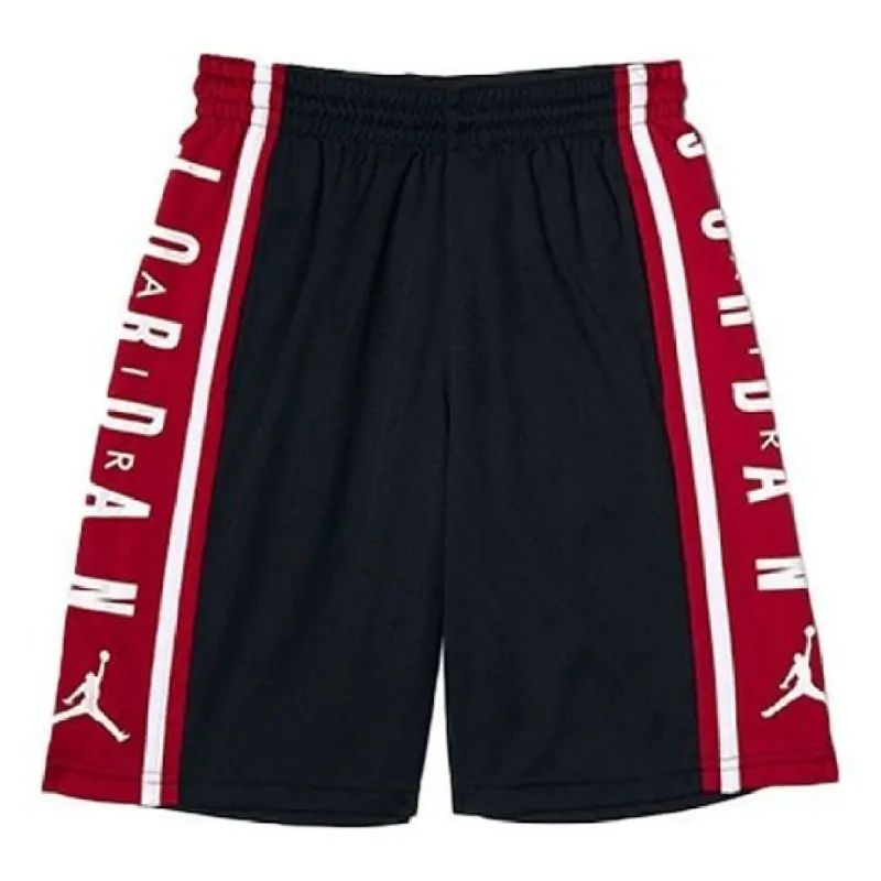 (PS) Air Jordan Dri-FIT Shorts 'Black Red White' CV5973-010 sold by KicksCrew