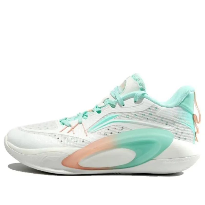 Li-Ning Blast SE Mid 'White Light Green' ABPS047-4 sold by KicksCrew