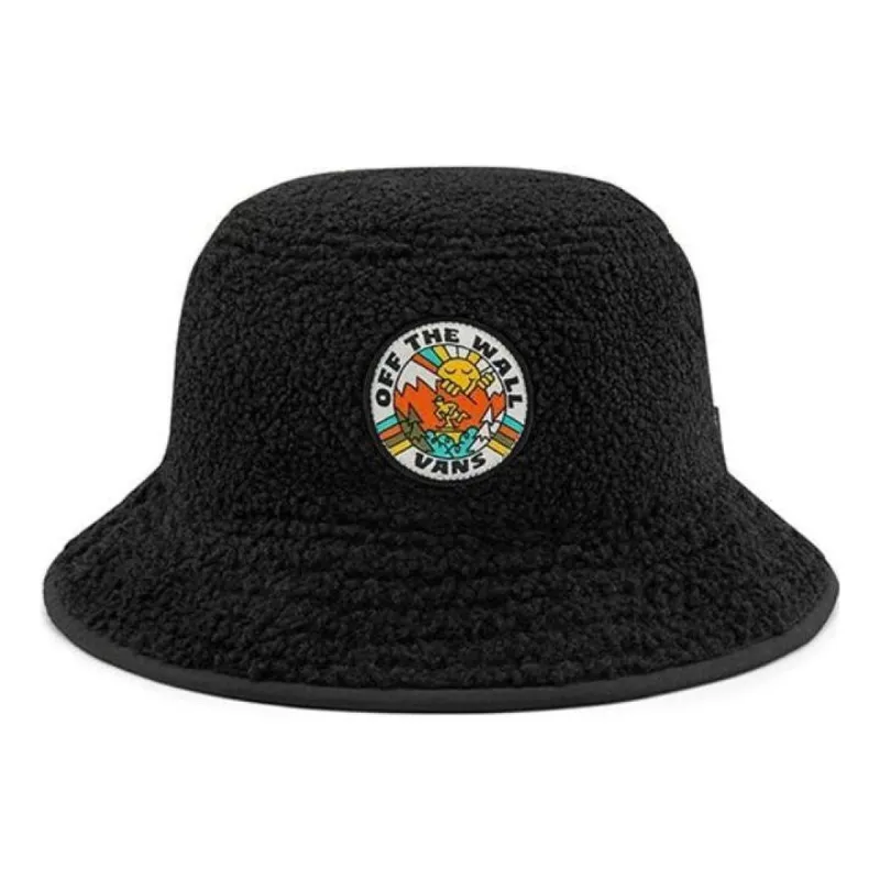 (WMNS) Vans Graphic Bucket Hat 'Black White' VN0A5H8IBLK sold by KicksCrew