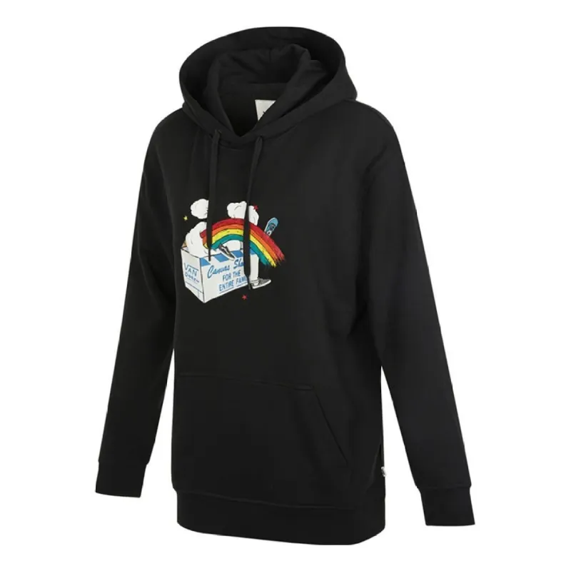 (WMNS) Vans AP Mellifluus Po Hoodie 'Black White' VN0A5F69BLK sold by KicksCrew