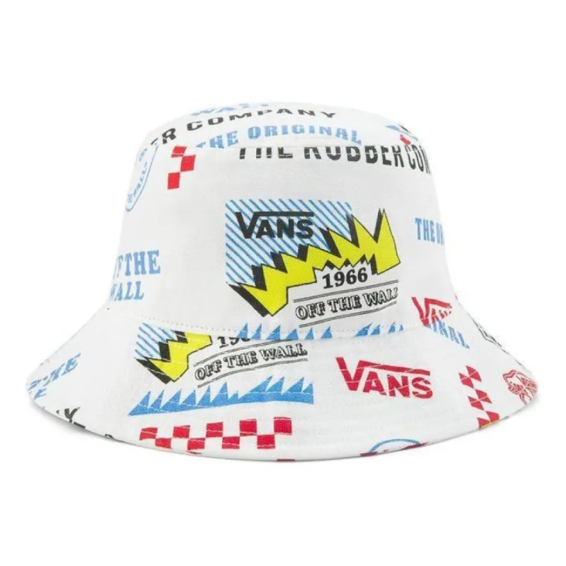 Vans Bucket Hat 'White Multi-Color' VN0A5F1PZH6 sold by KicksCrew