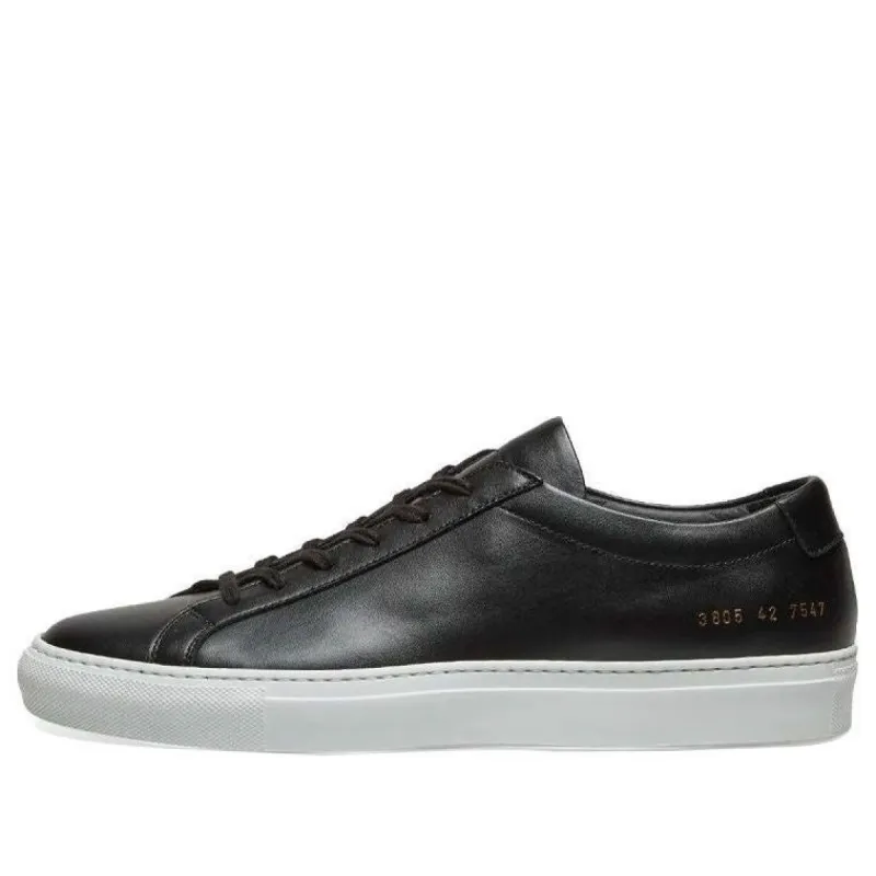 (WMNS) Common Projects Achilles Low 'Black White Sole' 3805-7547 sold by KicksCrew