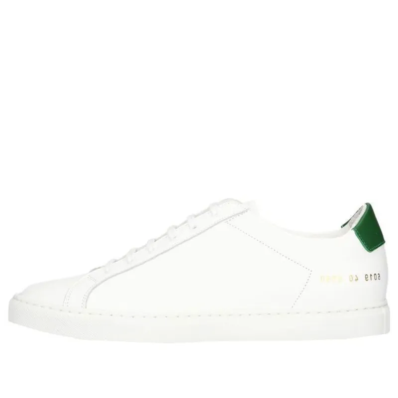 (WMNS) Common Projects Achilles Low 'White Green' 6019-0590 sold by KicksCrew
