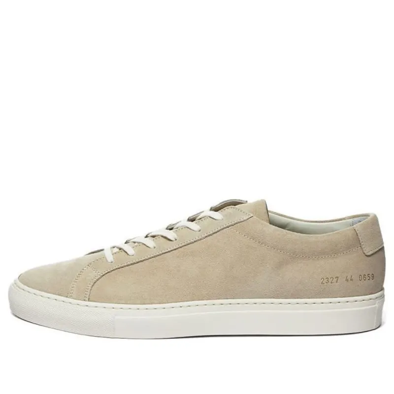 Common Projects Achilles Suede Low 'Off White' 2327-4102 sold by KicksCrew