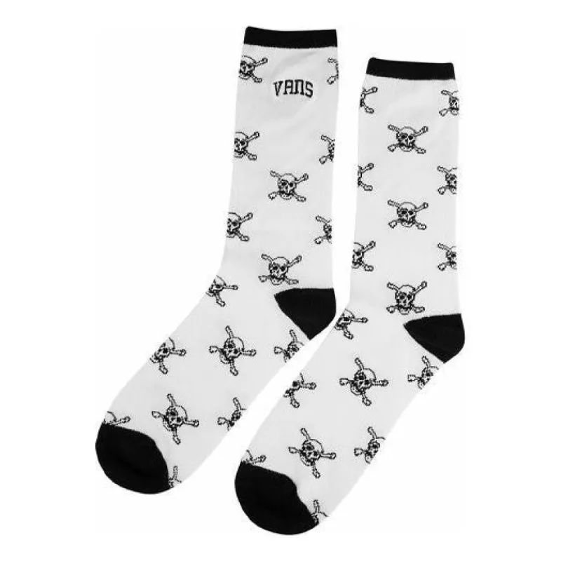 Vans Casual Printed Breathable Socks 1 Pack 'White Black' VN0A54K2WHT sold by KicksCrew