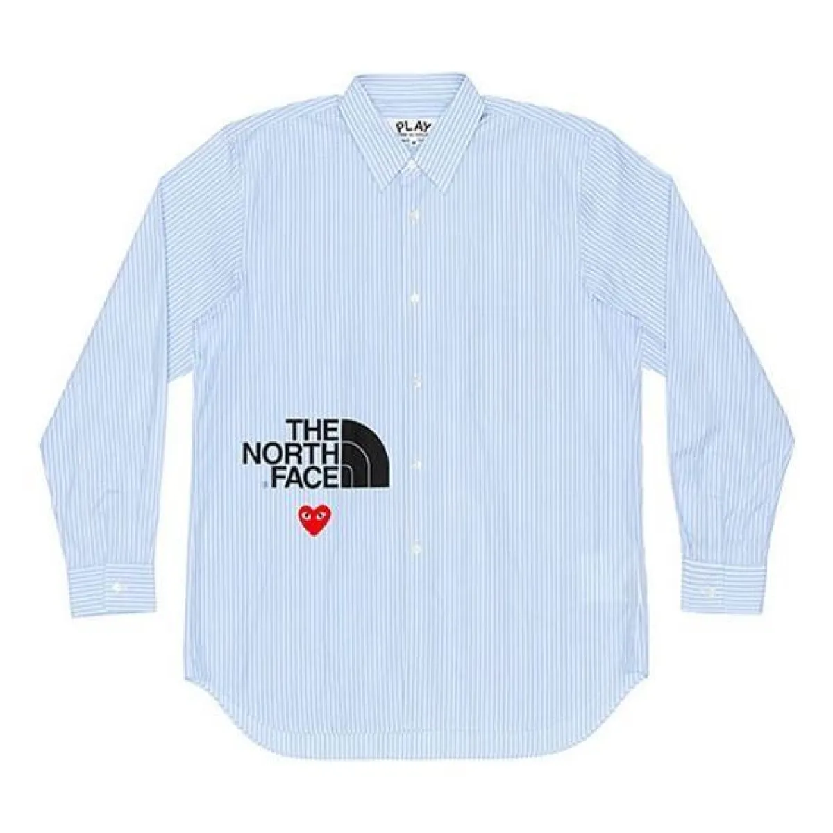 COMME des GARCONS PLAY x The North Face Striped Shirt 
