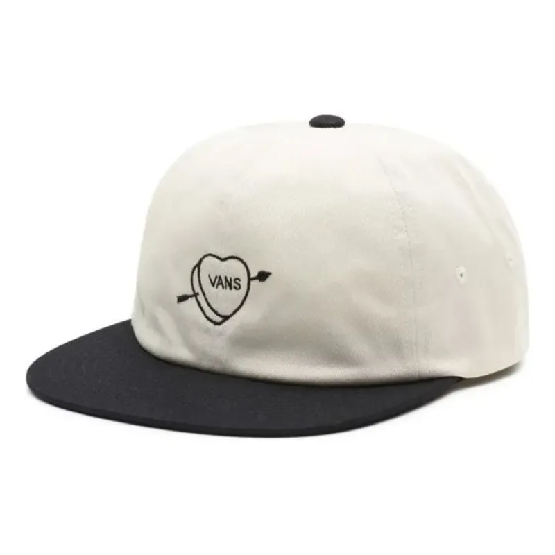 Vans Valentines Jockey Hat 'White Black' VN0A542ZZ5P sold by KicksCrew