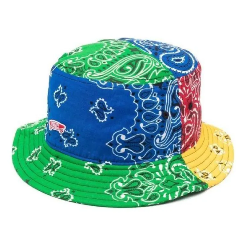 Vans Vault x Bedwin & The Heartbreakers Bandana Bucket Hat 'Green Yellow Red Blue' VN0A4VLQZE6 sold by KicksCrew