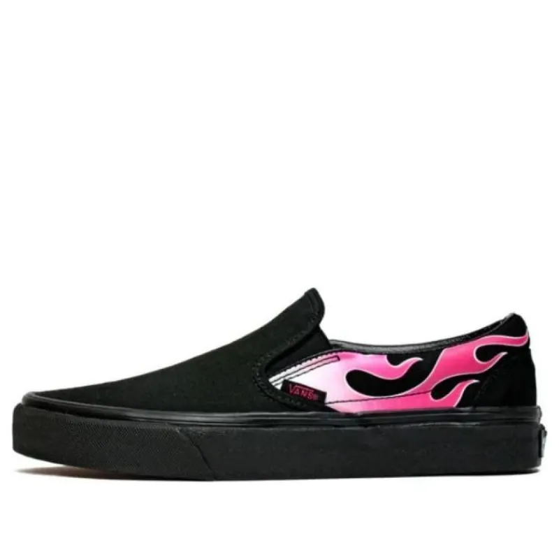 Vans Classic Slip‑On 'Flame' VN0A38F7QCX sold by KicksCrew