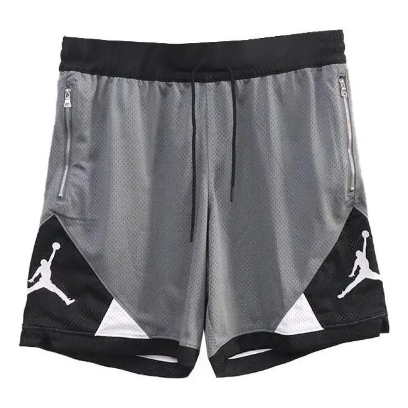 Air Jordan Jumpman Diamond Shorts 'Grey Black White' CU2350-084 sold by KicksCrew