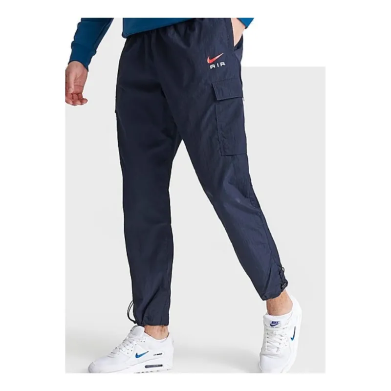 Nike Sportswear Air Lightweight Woven Cargo Pants 'Obsidian' FZ8371-451 sold by KicksCrew