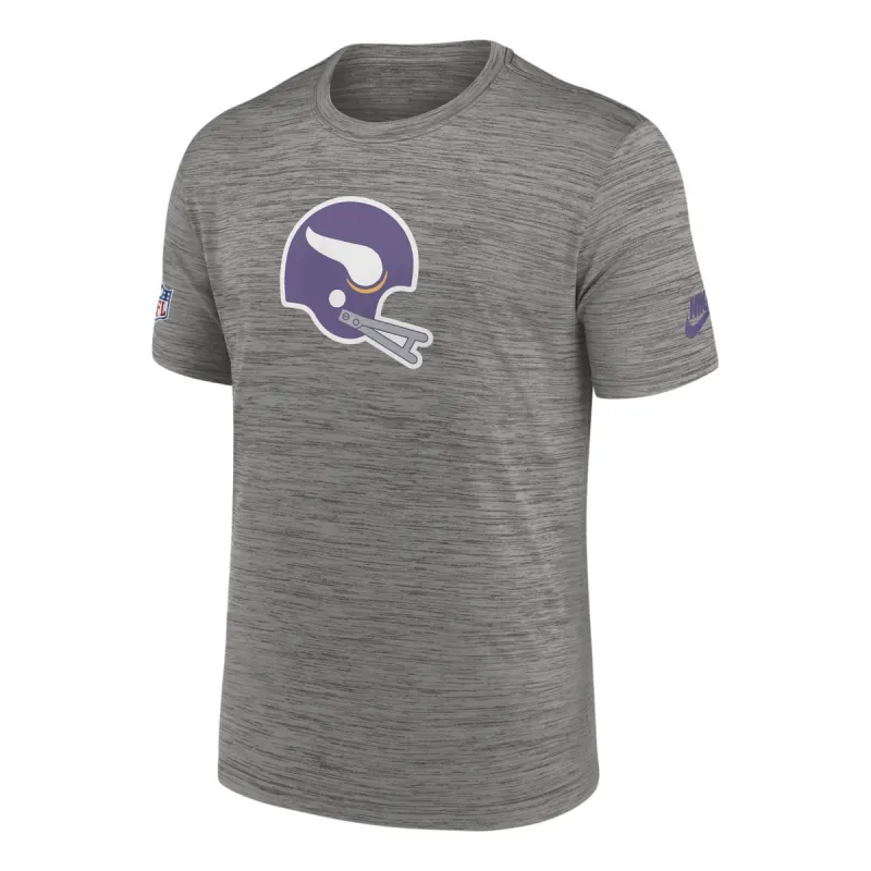 Nike Dri-FIT Team NFL Minnesota Vikings T-Shirt 'Charcoal Heather' 00O506G9M-WMQ sold by KicksCrew