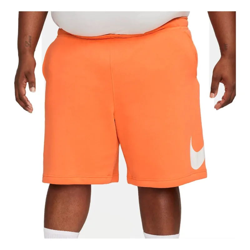 Nike Sportswear Club Graphic Shorts 'Orange' BV2721-885 sold by KicksCrew