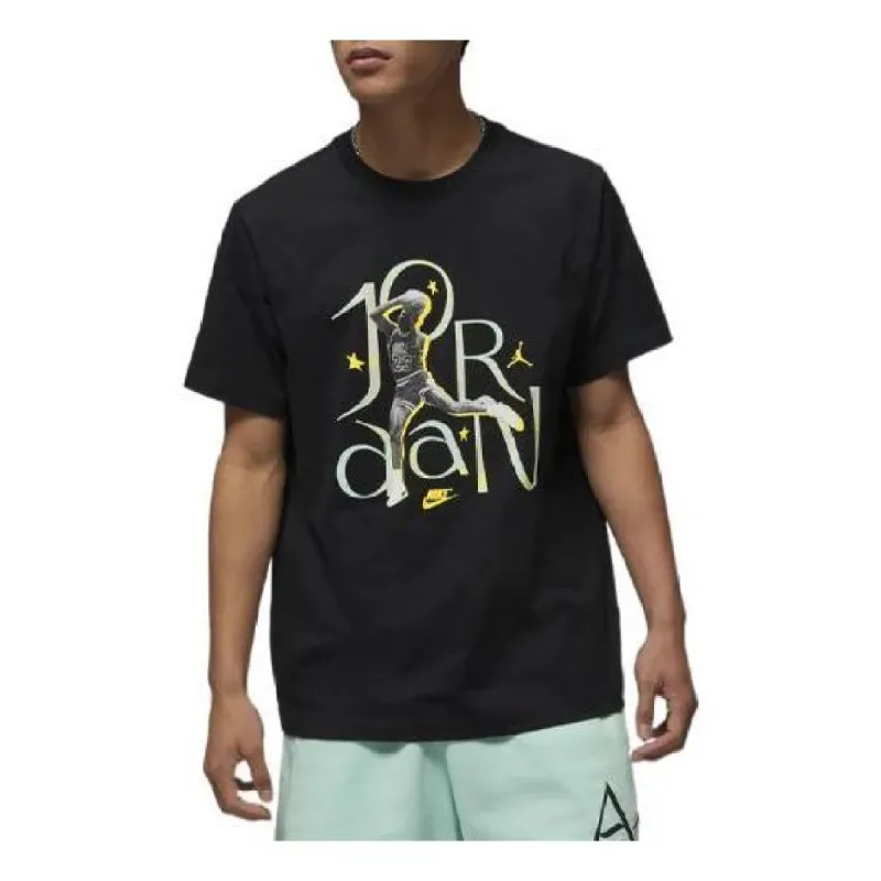 Air Jordan Sport DNA Graphic T-Shirt 'Black' DM1457-810 sold by KicksCrew