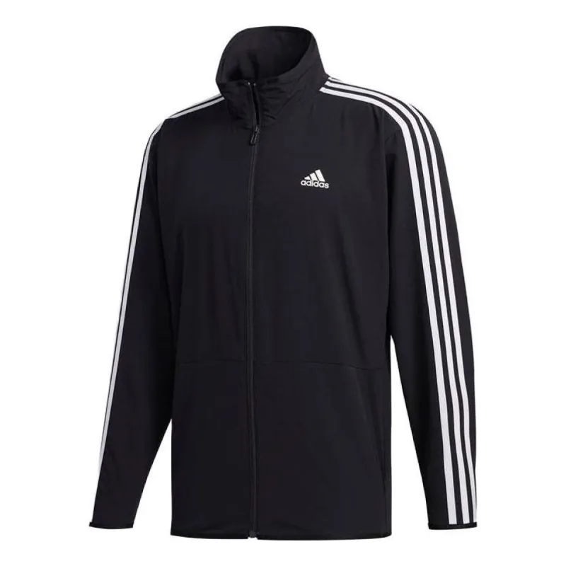 adidas Originals 3-Stripes Jacket 'Black White' TR30J1-BW sold by KicksCrew