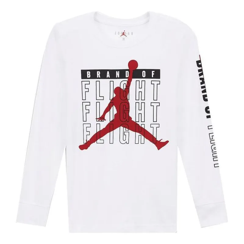 (GS) Air Jordan Long Sleeve Fearless Tee DB7034-100 sold by KicksCrew