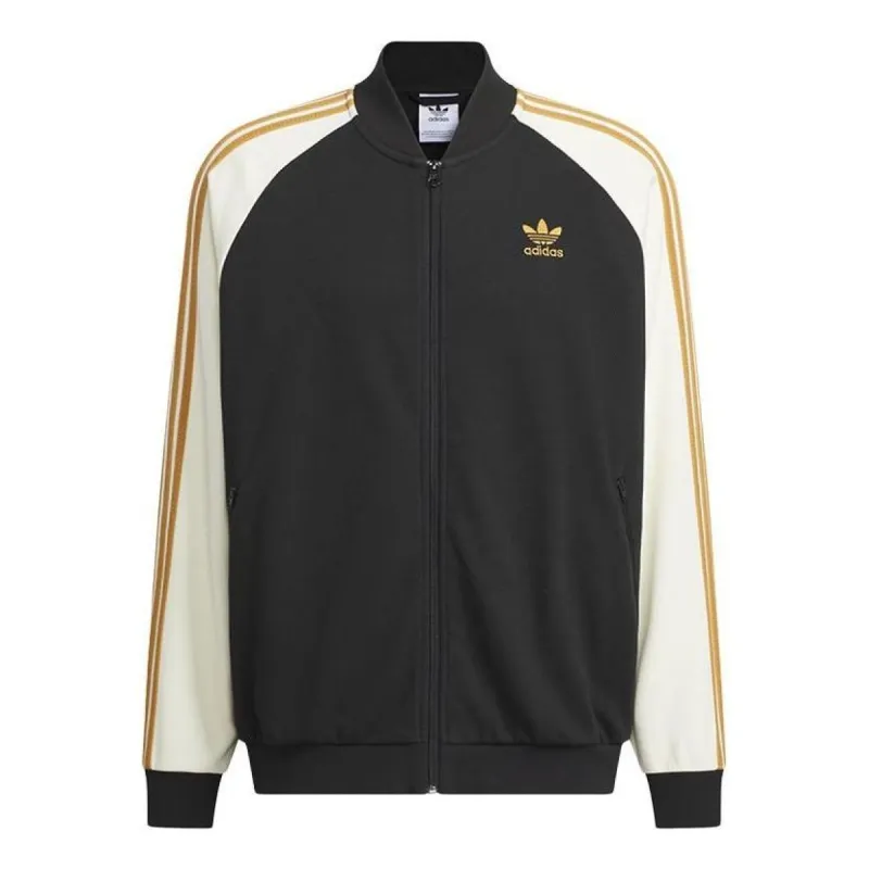 adidas Originals DKN SST Jacket 'Black White' IX4240 sold by KicksCrew