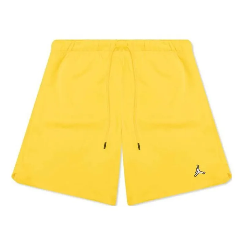 Air Jordan Essentials Fleece Shorts 'Yellow' DA9826-719 sold by KicksCrew