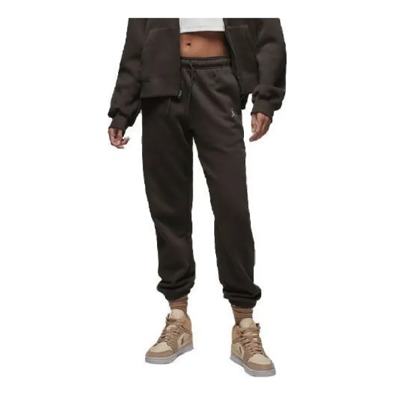 (WMNS) Air Jordan Brooklyn Fleece Pants 'Black' FN4494-220 sold by KicksCrew
