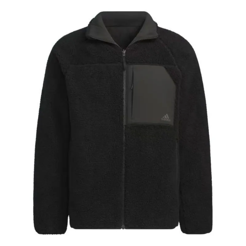 adidas Sherpa Reversible Padded Jacket 'Black' IT8712 sold by KicksCrew
