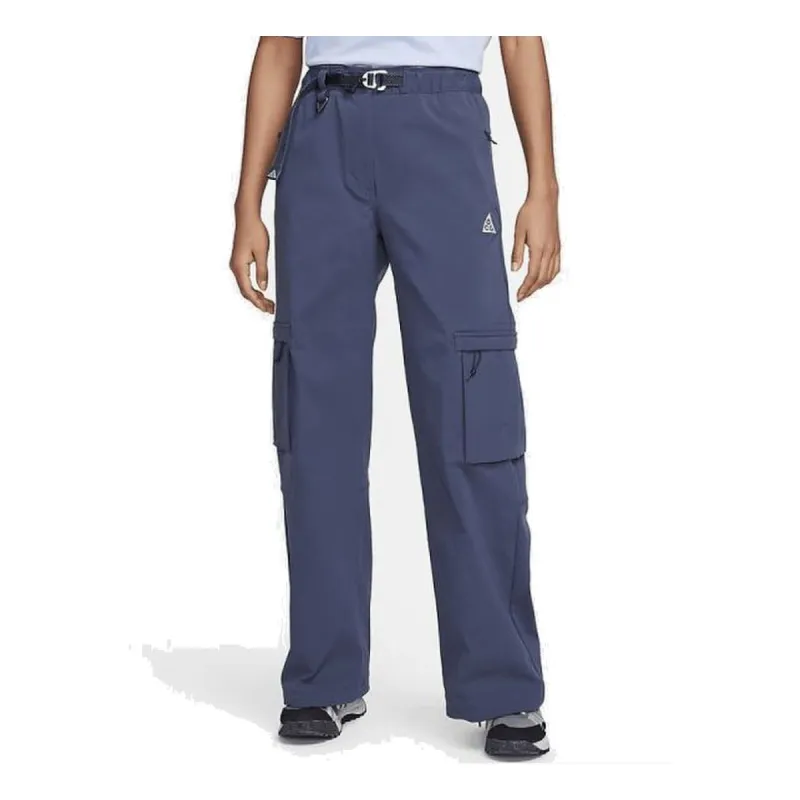 (WMNS) Nike ACG Smith Summit Cargo Pants 'Thunder Blue' FN1947-437 sold by KicksCrew