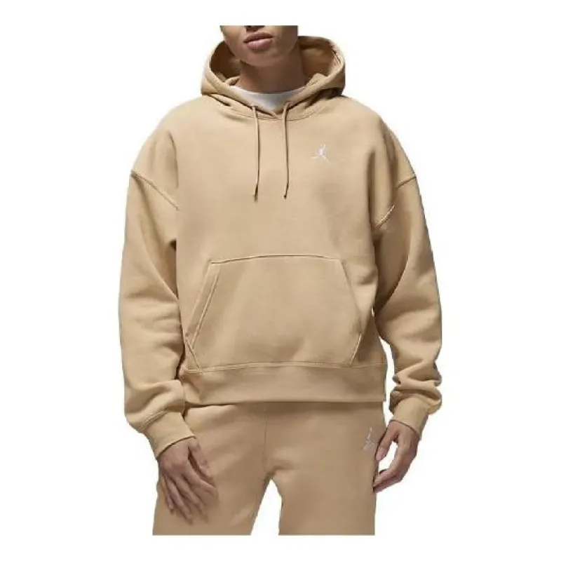 (WMNS) Air Jordan Brooklyn Fleece Hoodie 'Desert' FN4488-277 sold by KicksCrew