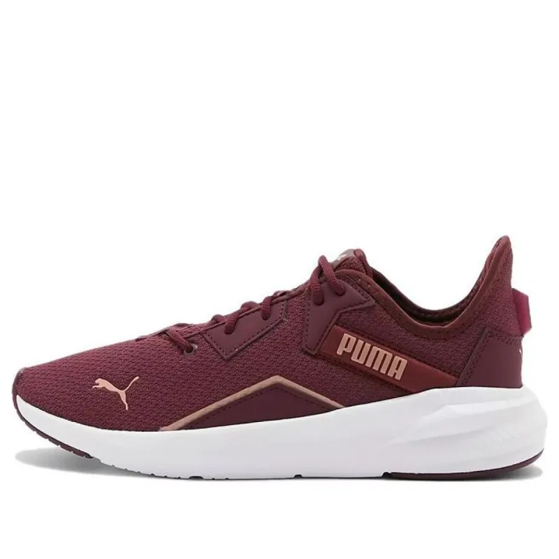 (WMNS) PUMA Platinum Shimmer 'Burgundy White' 195265-07 sold by KicksCrew