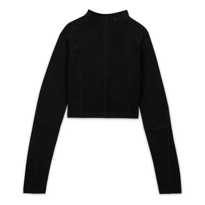 (WMNS) Nike x OFF-WHITE Dri-FIT Long Sleeves Top 'Black' DV5558-010 sold by KicksCrew