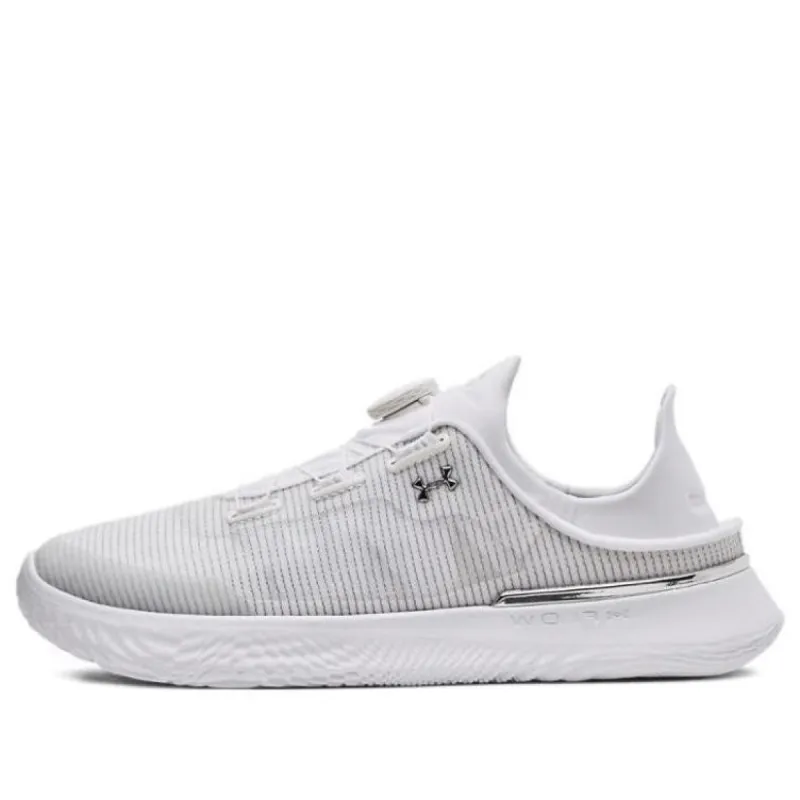 (WMNS) Under Armour SlipSpeed Trainer 'White Silver' 3027812-100 sold by KicksCrew