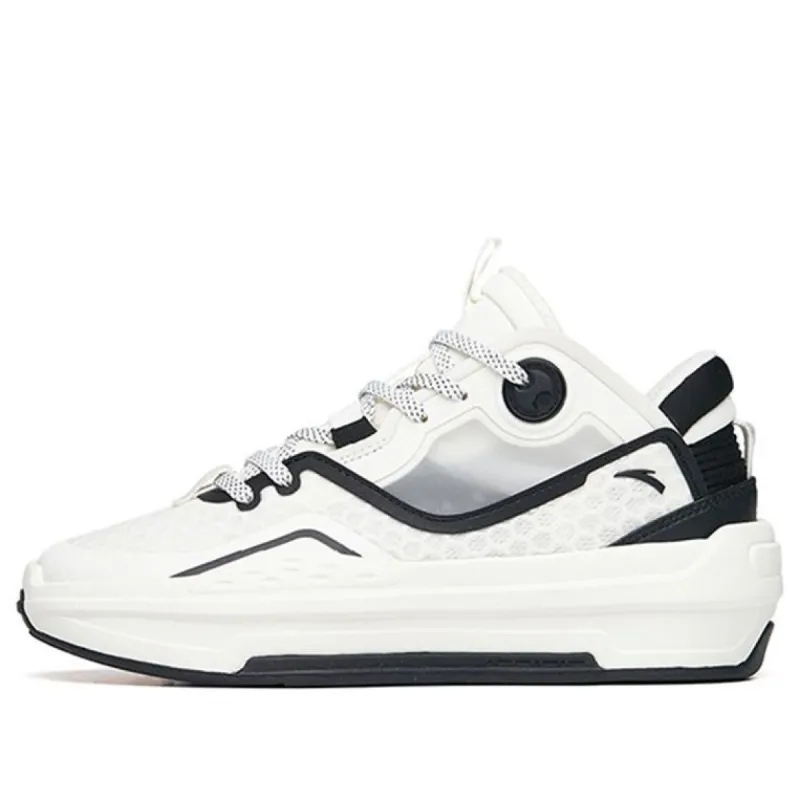 (WMNS) ANTA C37 2.0 Casual Skate Sneakers 'White Grey Black' 922228082-4 sold by KicksCrew