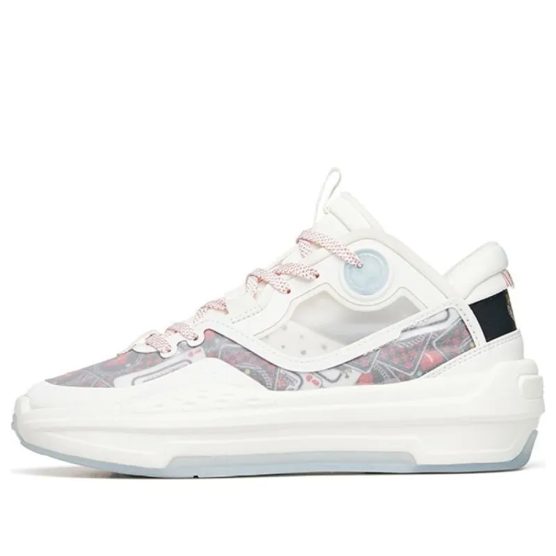 (WMNS) ANTA C37 2.0 Casual Skate Sneakers 'White Grey Pink' 922228082-6 sold by KicksCrew