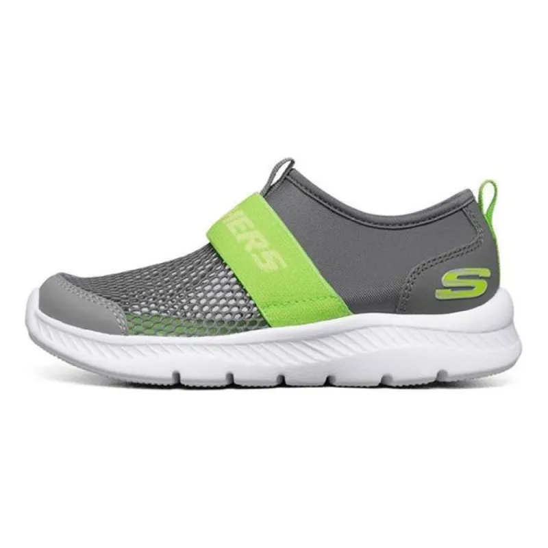 (GS) Skechers Comfy Flex 2.0 'Dark Grey Yellow' 660064L-GYLM sold by KicksCrew