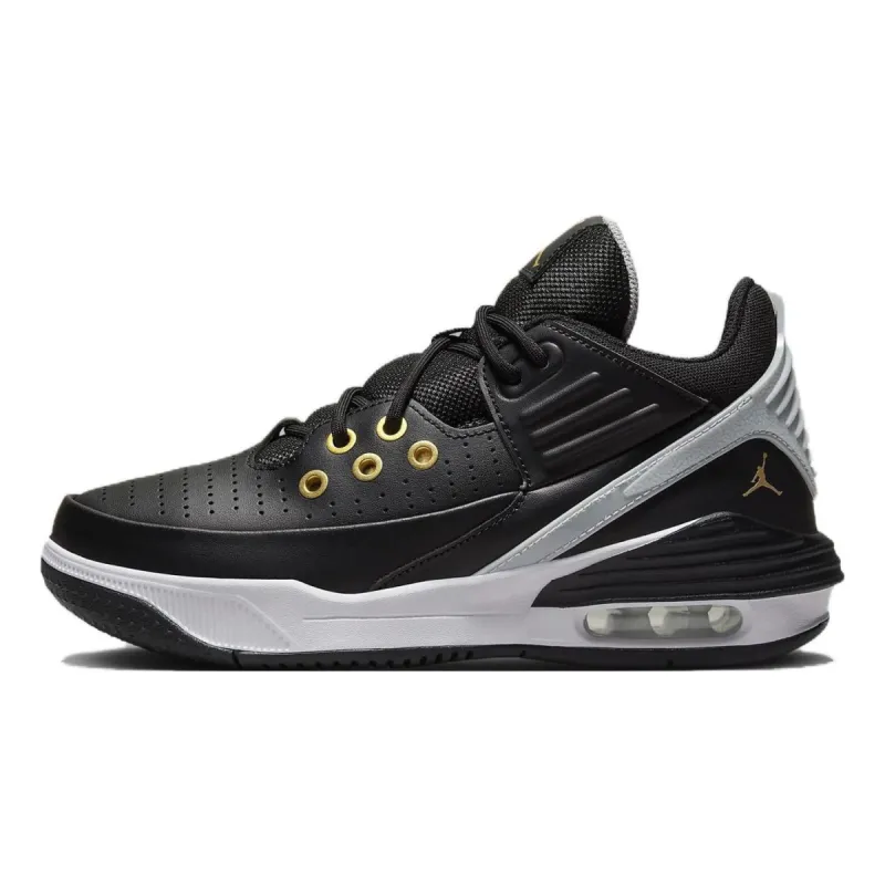(GS) Air Jordan Max Aura 5 'Black Grey Gold' DZ4352-017 sold by KicksCrew