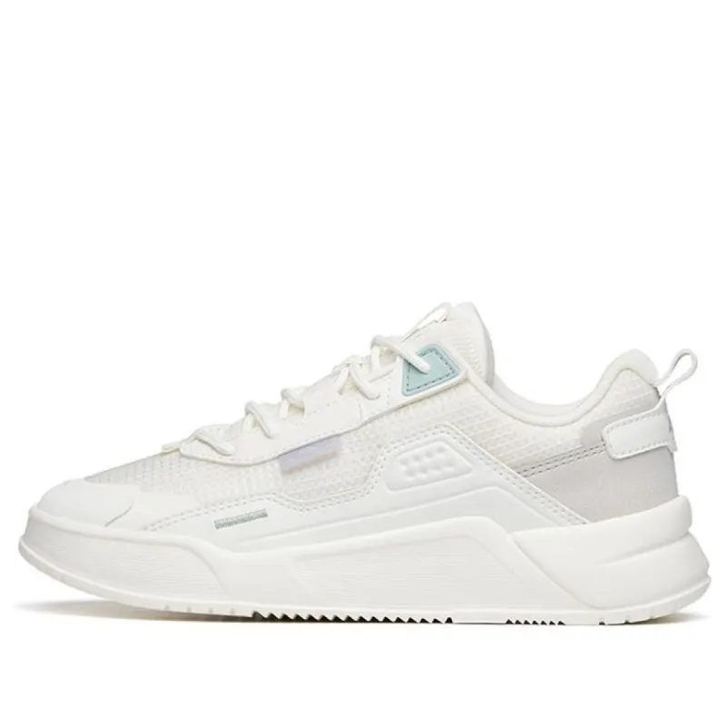 (WMNS) ANTA Life Series Skateboarding Shoes 'Cream White Grey' 922228821-2 sold by KicksCrew